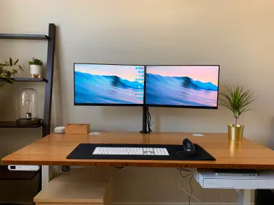 Dual Monitor Desk Mount, View more