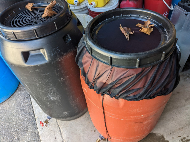 Rain Barrels 55 - 60 gallon for collect rain water. | Other | City of  Toronto | Kijiji
