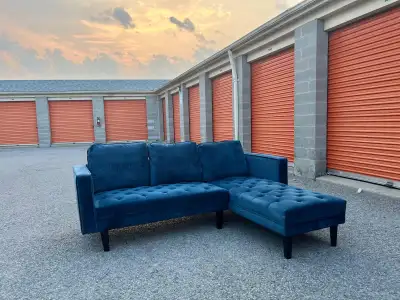 Blue Sectional , View more