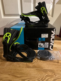 Snowboard bindings - For young - Like new