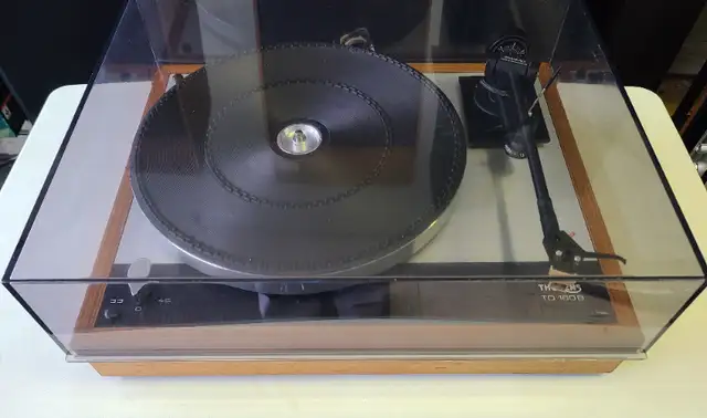THORENS TD-160B TURNTABLE ( LINN BASIK PLUS ARM - NAGAOKA MP11 ) in Stereo Systems & Home Theatre in City of Toronto - Image 2