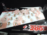 2002 Mars/Snickers Team Canada Hockey Poster