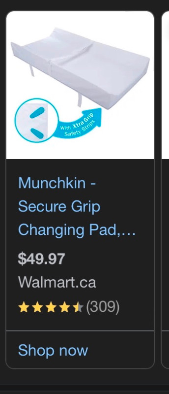 Munchkin secure grip changing pad in Bathing & Changing in Calgary - Image 3