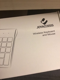 Wireless Keyboard and Mouse Combo