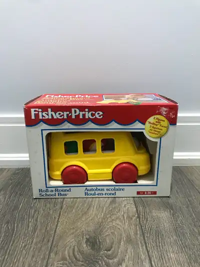 Fisher Price Roll-a-Round school bus, View more