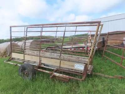 Friesen Trailers Bumper Hitch 18ft Flat Deck Tandem Trailer with, View more