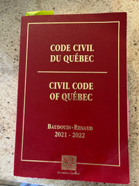 Code civil du Québec 2021-2022