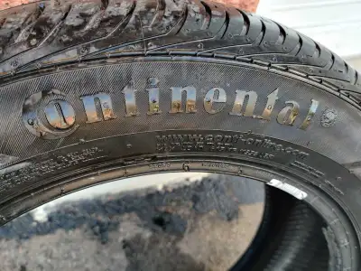 Selling one Continental car tire (205 55/r16) and Selling one Michelin Car tire (205 70/r15) for $40...