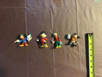 Figurines Mickey lot de 4