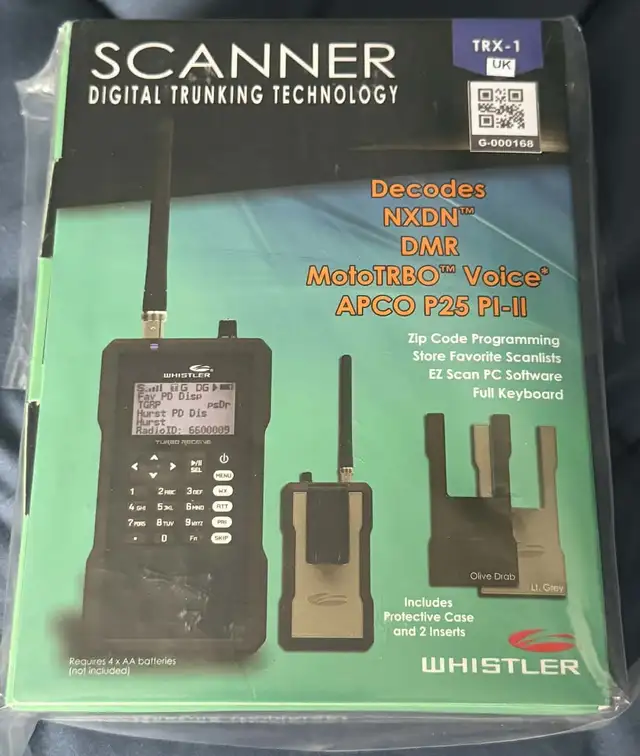 radio scanner whistler trx-1 dmr/nxdn inclus ! in Other in Québec City - Image 2