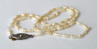 RICE PEARL NECKLACE #7
