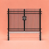 Value Industrial Ornamental Fence Kit: 168 ft., 8'x6', 20 Panels