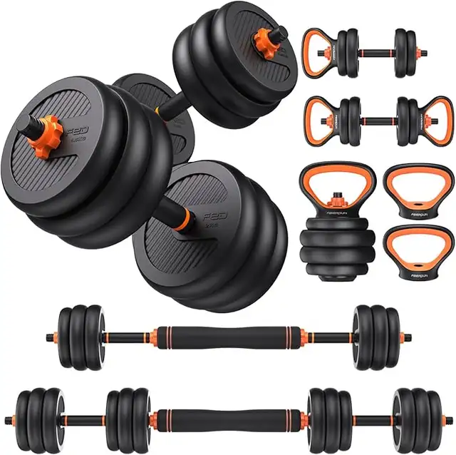 Adjustable Dumbbells, 20/30/50/70/90 lbs. - New in Exercise Equipment in Winnipeg - Image 2