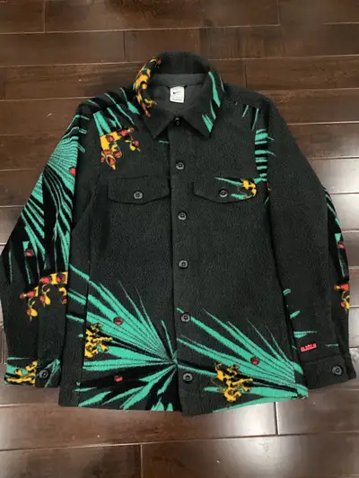 nike lebron James fleece button up long sleeve, View more