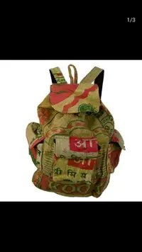 Brand new boho kathmandu hemp backpack