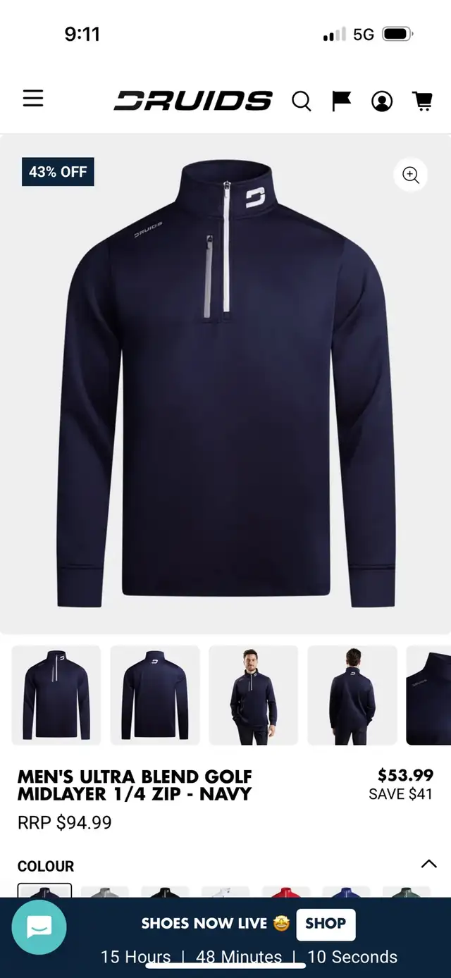 Druids Golf Midlayer63611955805441120