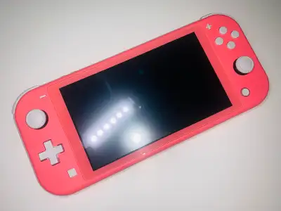 NINTENDO SWITCH LITE-CORAL CONSOLE+TEMPER GLASS  (C002), View more