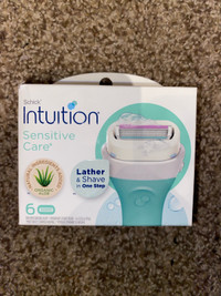SCHICK INTUITION SENSITIVE CARE SHAVE (BRAND NEW)