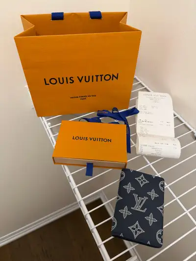 Louis Vuitton Pocket Organizer Navy Blue, View more