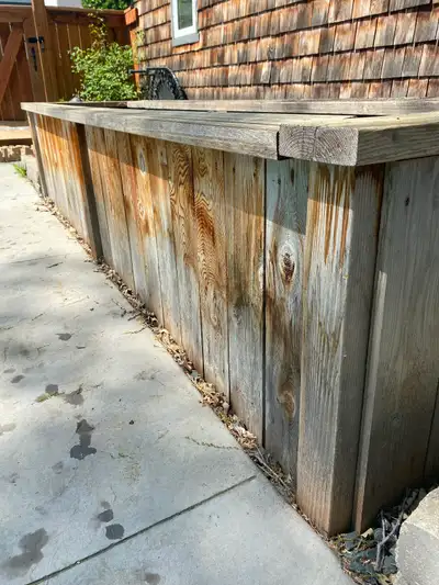 Cedar garden box, View more