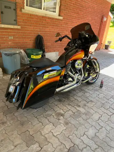 2011 Road Glide Custom paint, new tires, 21” front tire, new stereo, driver back rest, passenger bac...