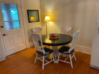 DINING TABLE & FOUR CHAIRS SOLID WOOD QUALITY MADE