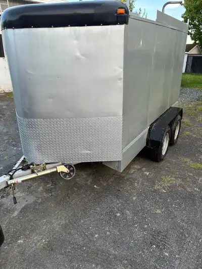 Diesel Kubota 10000Whats soudage. smaw gmaw tig inox et aluminium et mig dévidoir remorque tout galv...