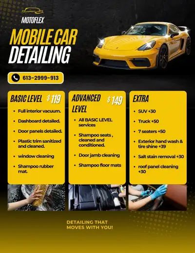 Car detailing & cleaning (Mobile), View more
