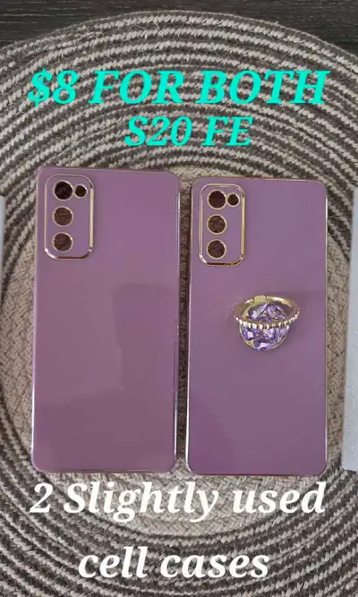 S20 FE  CELL PHONE CASES GENTLY USED, View more