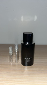 3ml/5ml/10ml Sample Armani Code Parfum