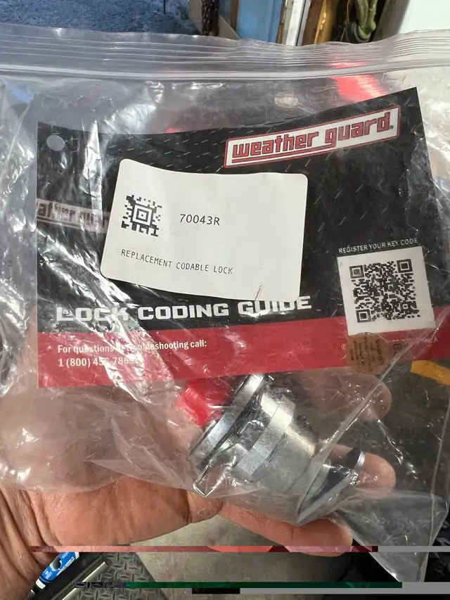 Weather guard codable locks lockset toolbox 70043R64214270820482121