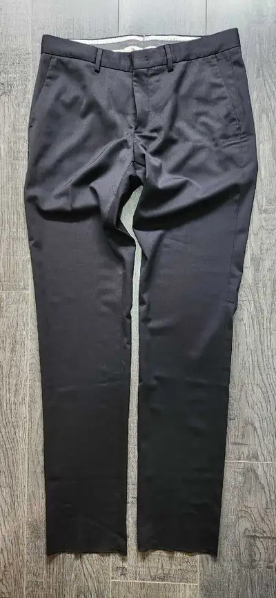 Moncler Men's Wool Black Dress Pants, View more