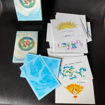 I Am Divine Cards -52-card set Divine affirmations Barbara Burke, View more