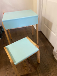 Children’s desk and chair set for sale 