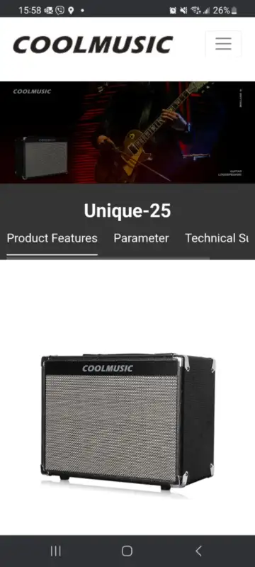 Electric Guitar Amplifier - 25Watts, View more