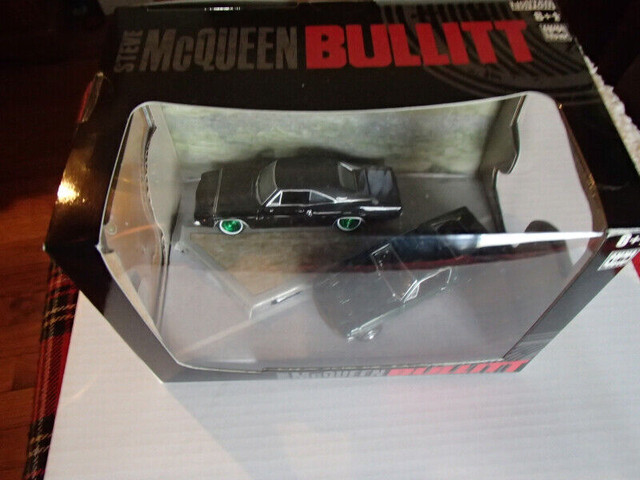 1:64 Greenlight Steve McQueen Diorama Green Machine Charger in Toys & Games in Sarnia