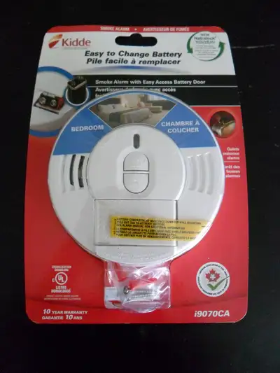New Avertisseur de Fumée Smoke Alarm Front-Loading Battery Door, View more