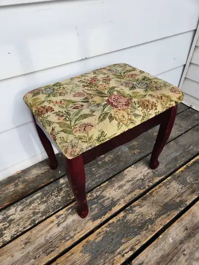 18" x 14" x 17" height footstool, View more