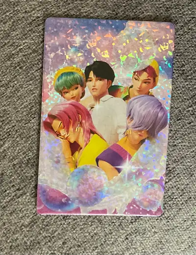 Saja Boys Group Kpop Demon Hunters Mcdonalds Photo Card $5 Cash Only (No Trades) Located by Clarevie...