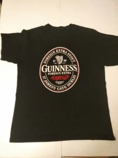 shirt: Mens 90s Vintage GUINNESS Irish Beer shirt, View more