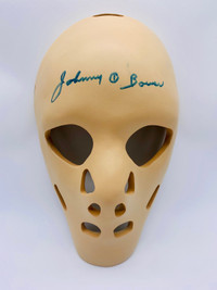 Johnny Bower Autographed Toronto Maple Leafs Ceramic Mask