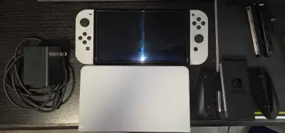 nintendo switch oled modded with 256GB, View more