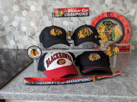 Chicago Blackhawks assorted merchandise and J. Toews home jersey