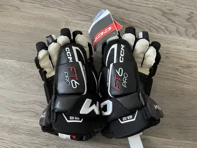 NEW - CCM FT6 Pro hockey gloves- NEVER USED, View more