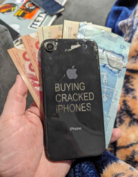 Sell us your old iPhone for Cash.Broken or any Condition. 