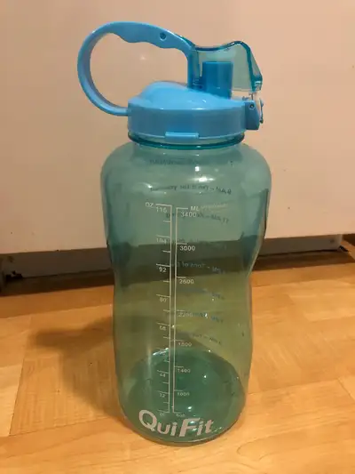 Water bottles + 116 oz water bottle QuiFit Motivational Gallon,, View more