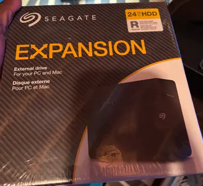 New Seagate Expansion 24TB External Hard Drive HDD - USB 3.0, View more