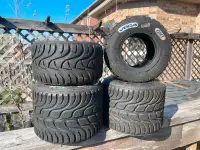 Vega Blue Rain Tires - Go Kart Off Road Tires