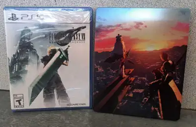 Final Fantasy VII Remake with Steel Book (30325466), View more