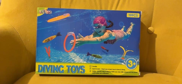 LET'S GO Diving Toys 19PCS
